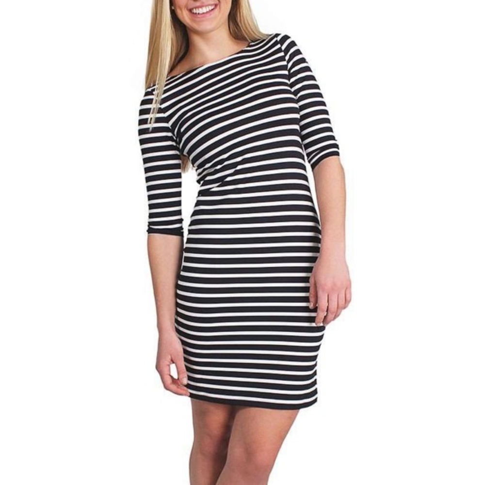 Saint James nautical striped dress